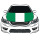 The World Cup Flag Federal Republic of Nigeri Car Hood flag 3.3X5FT 100% Polyester Engine Flag Elastic Fabrics